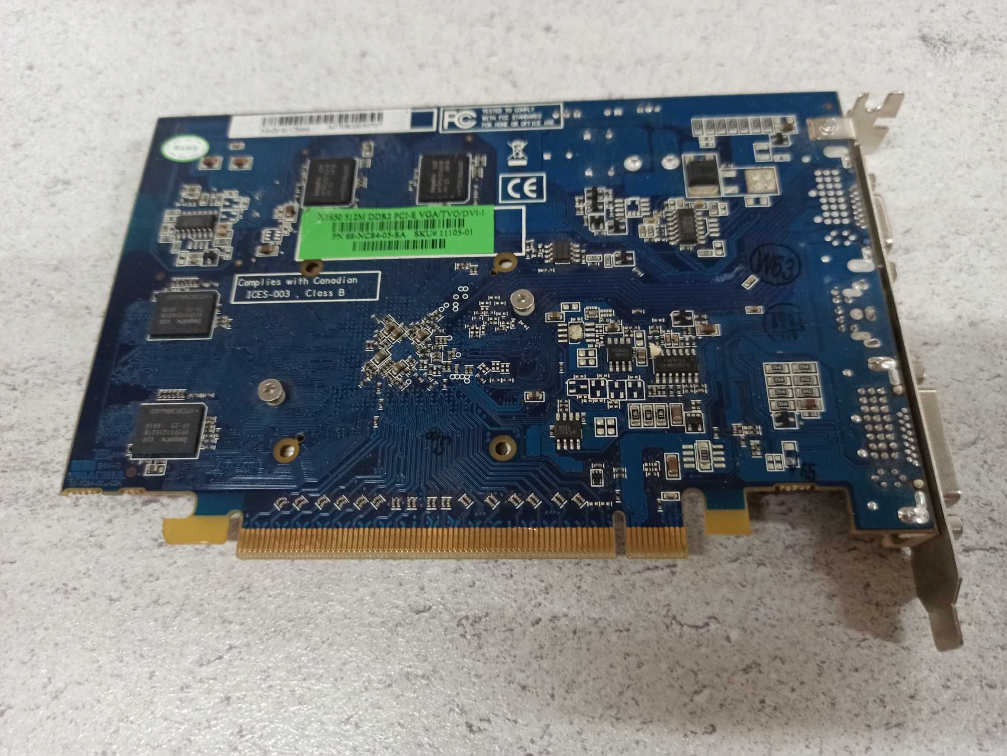Karta graficzna ATi RADEON Sapphire X1650 DDR2 PCI-E 512Mb