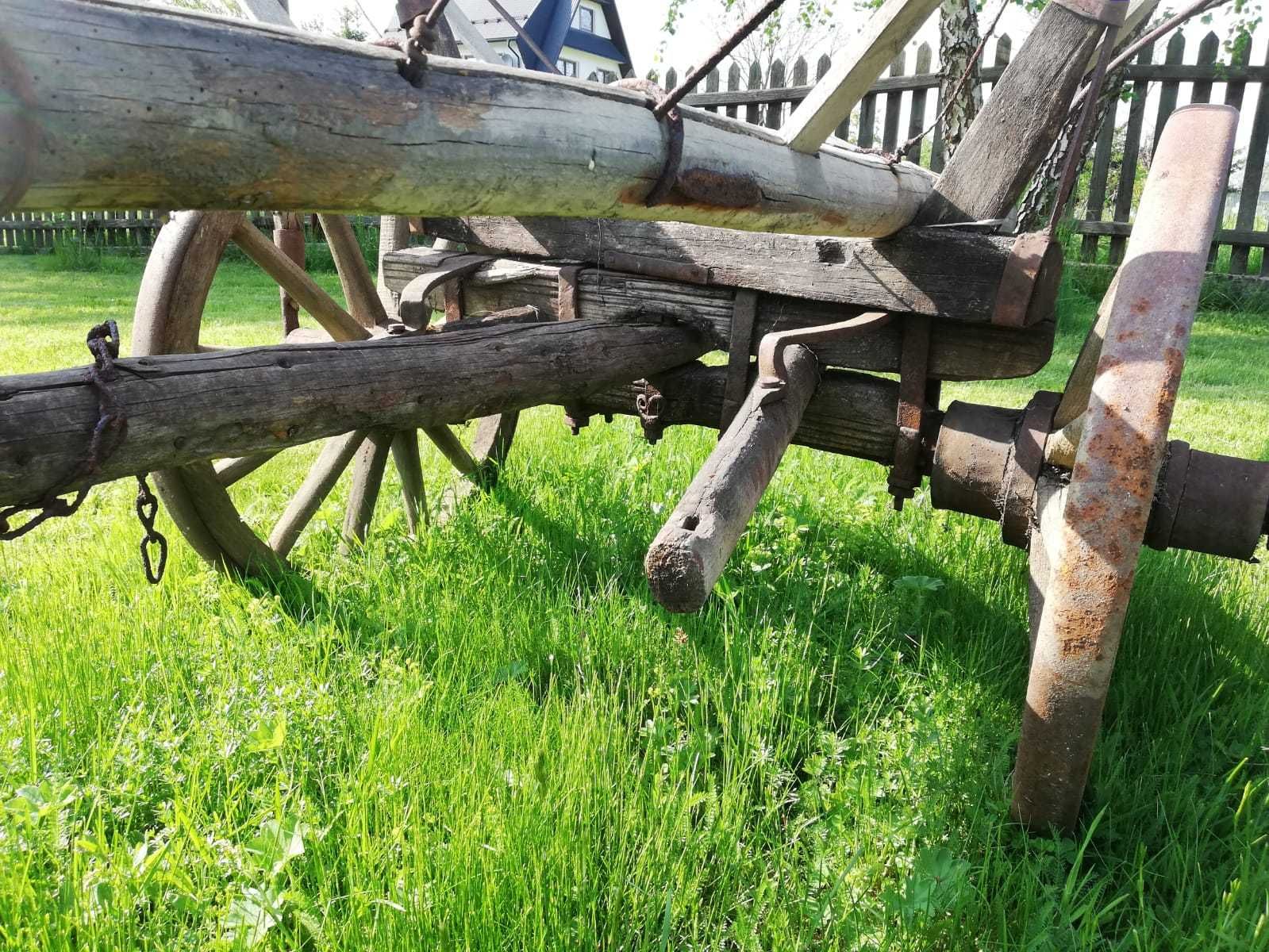 Wóz drabiniasty konny. Podhale. Zmień wygląd swojego ogrodu.