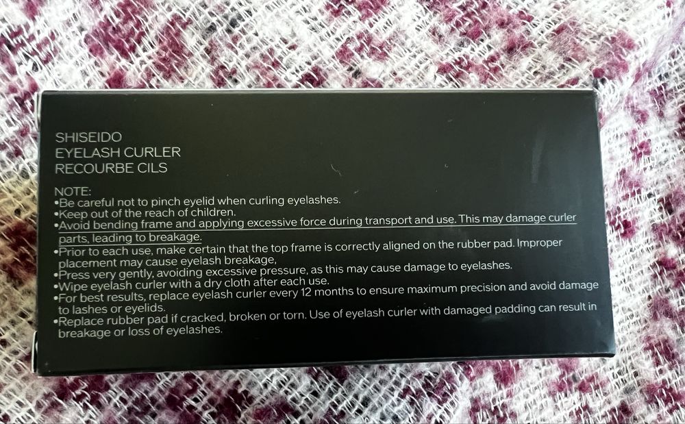Shiseido Eyelash curler (щипці для вій) оригінал Японія