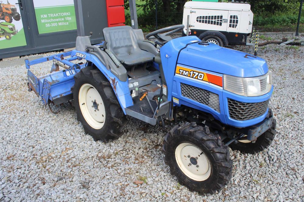 Traktor ISEKI TM170+Glebogryzarka Transport PL & EU |KM Traktorki