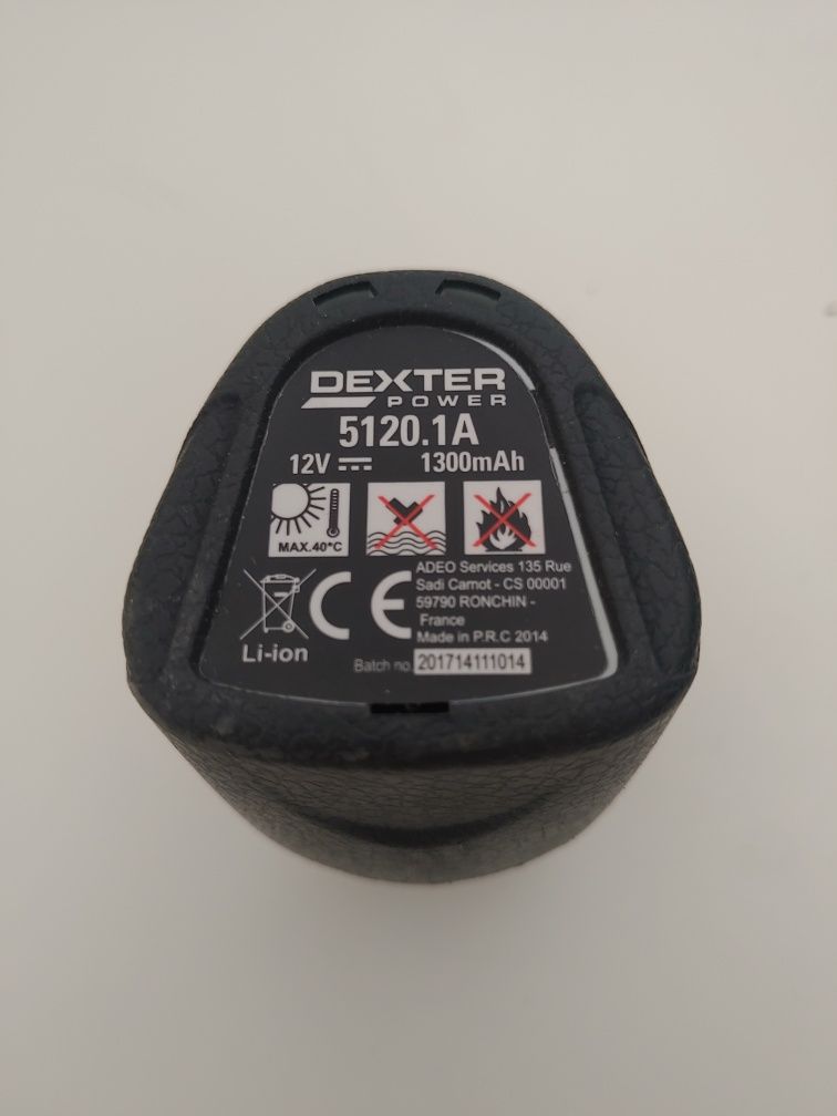 Bateria Dexter Power 12V o pojemności 1.2Ah. Jak nowa.