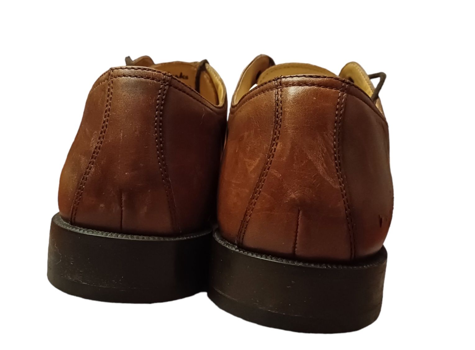 Buty męskie skórzane Clarks rozmiar 44