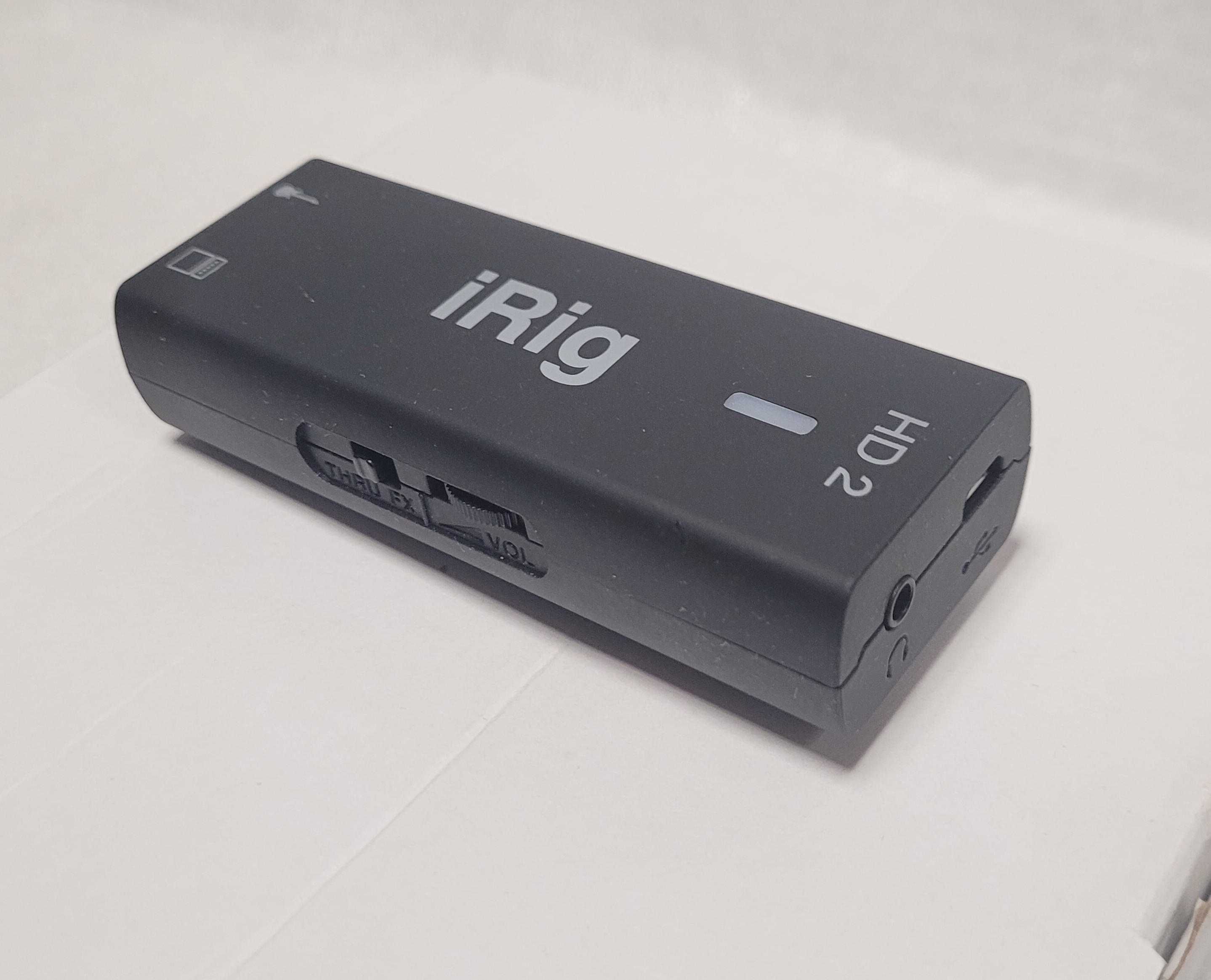 IK Multimedia iRig HD 2 Gitarowy wzmacniacz słuchawkowy interfejs