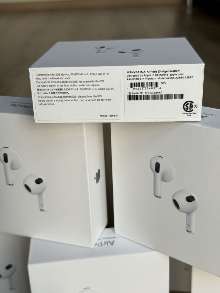 NEW Apple AirPods 3 Generation