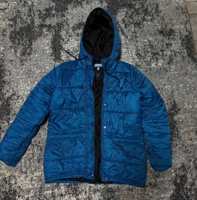 Синя куртка ADIDAS