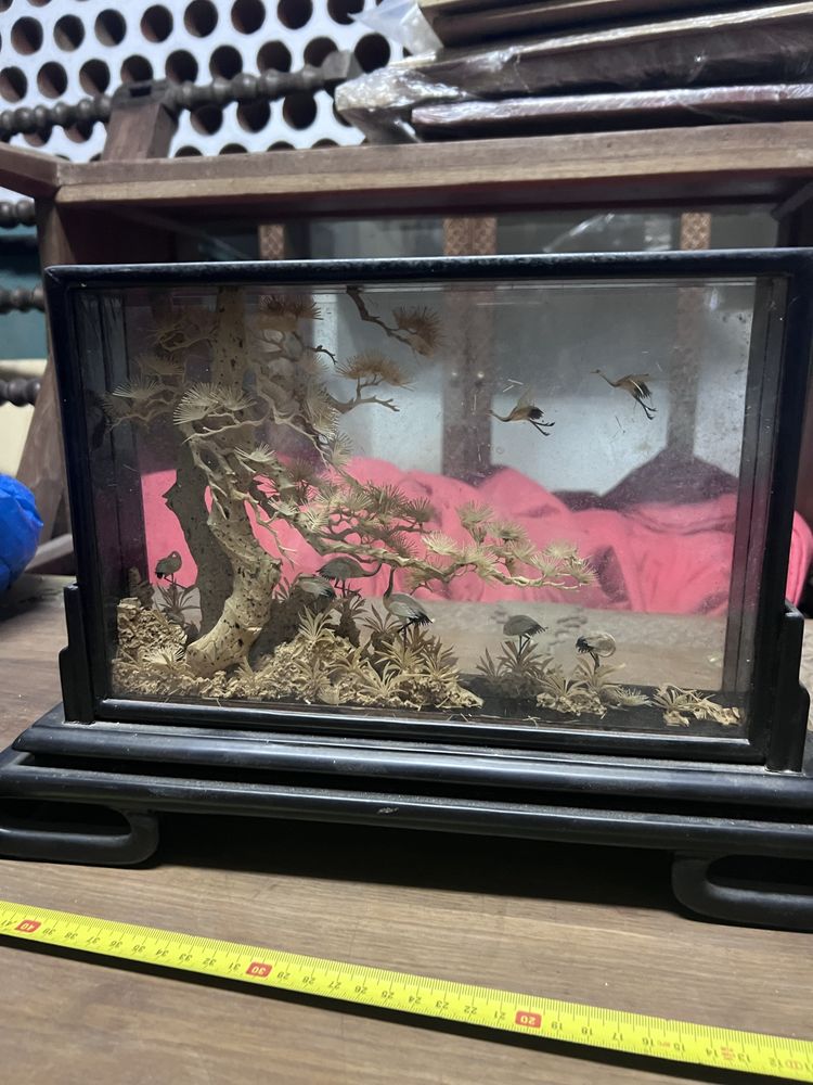 diorama chines vintage