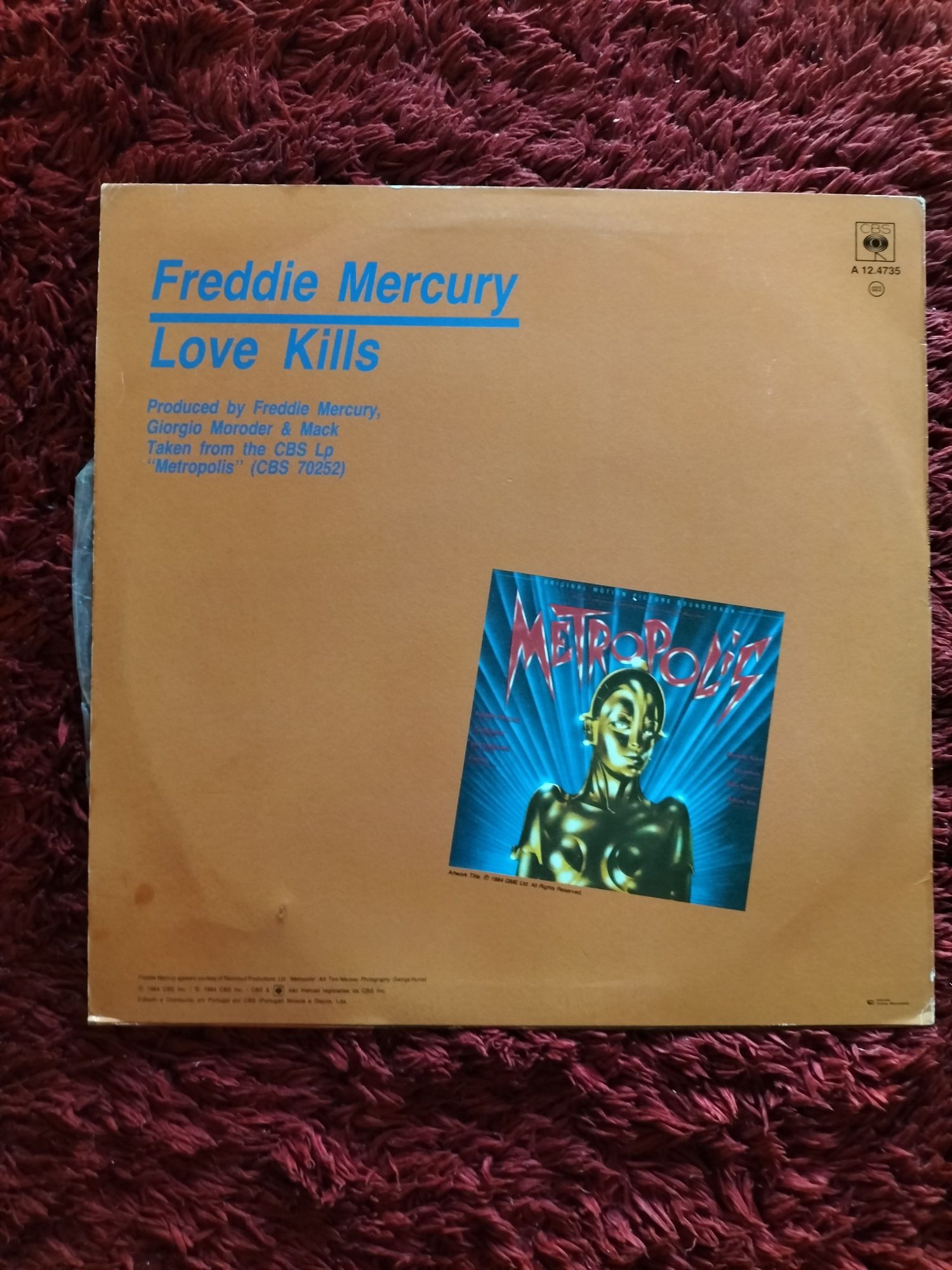 FREDDIE MERCURY maxi 12" Queen