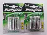 6x Akumulatorki ENERGIZER  AAA R03 1,2V 700mAh