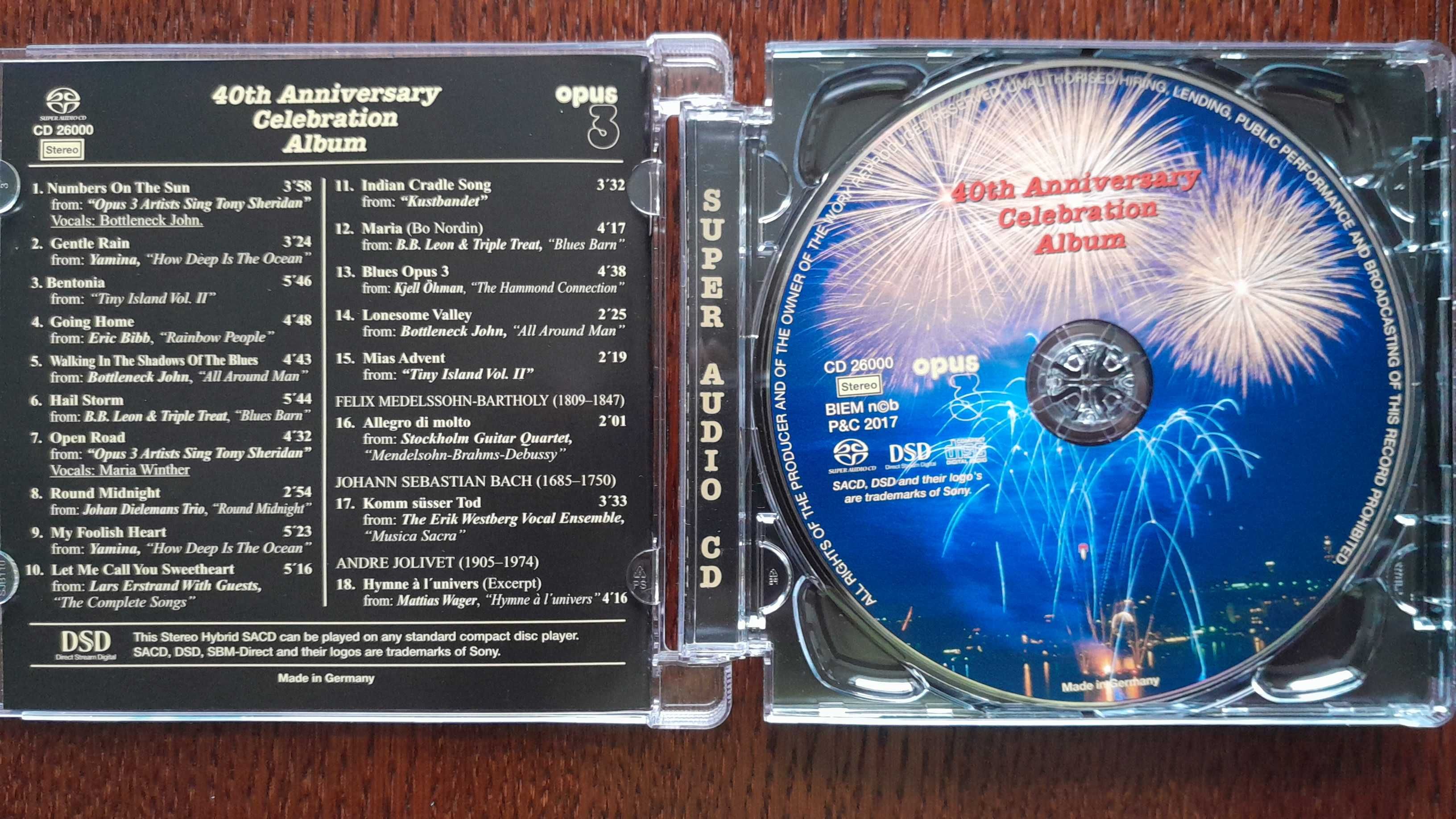 SACD 40th Anniversary Celebration Album Various Artists