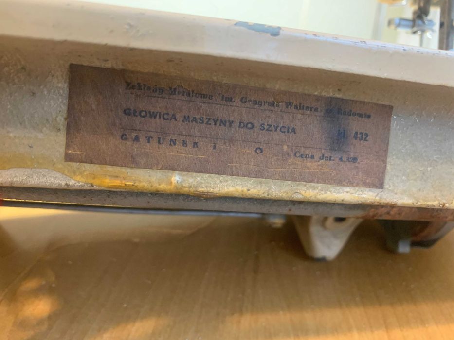 Maszyna do szycia Łucznik typ 432