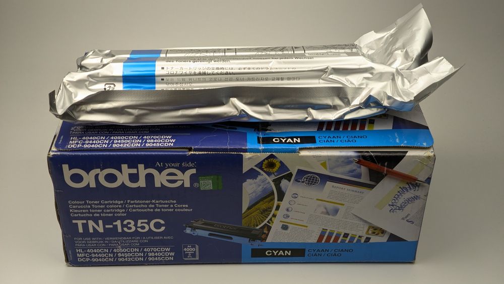 Картриджи Brother TN-135C, TN-135M, TN-135Y, TN-135BK