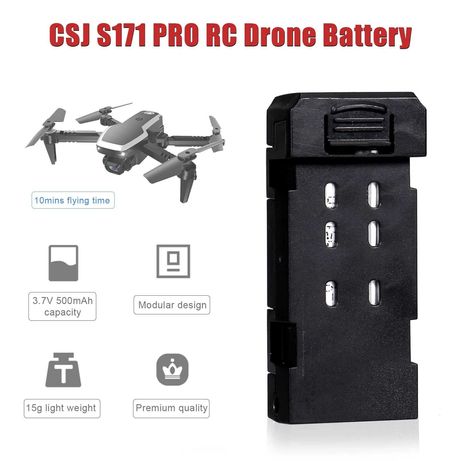 Батарея для дрона CSJ S171 PRO RC Drone 3,7 V 500mAh