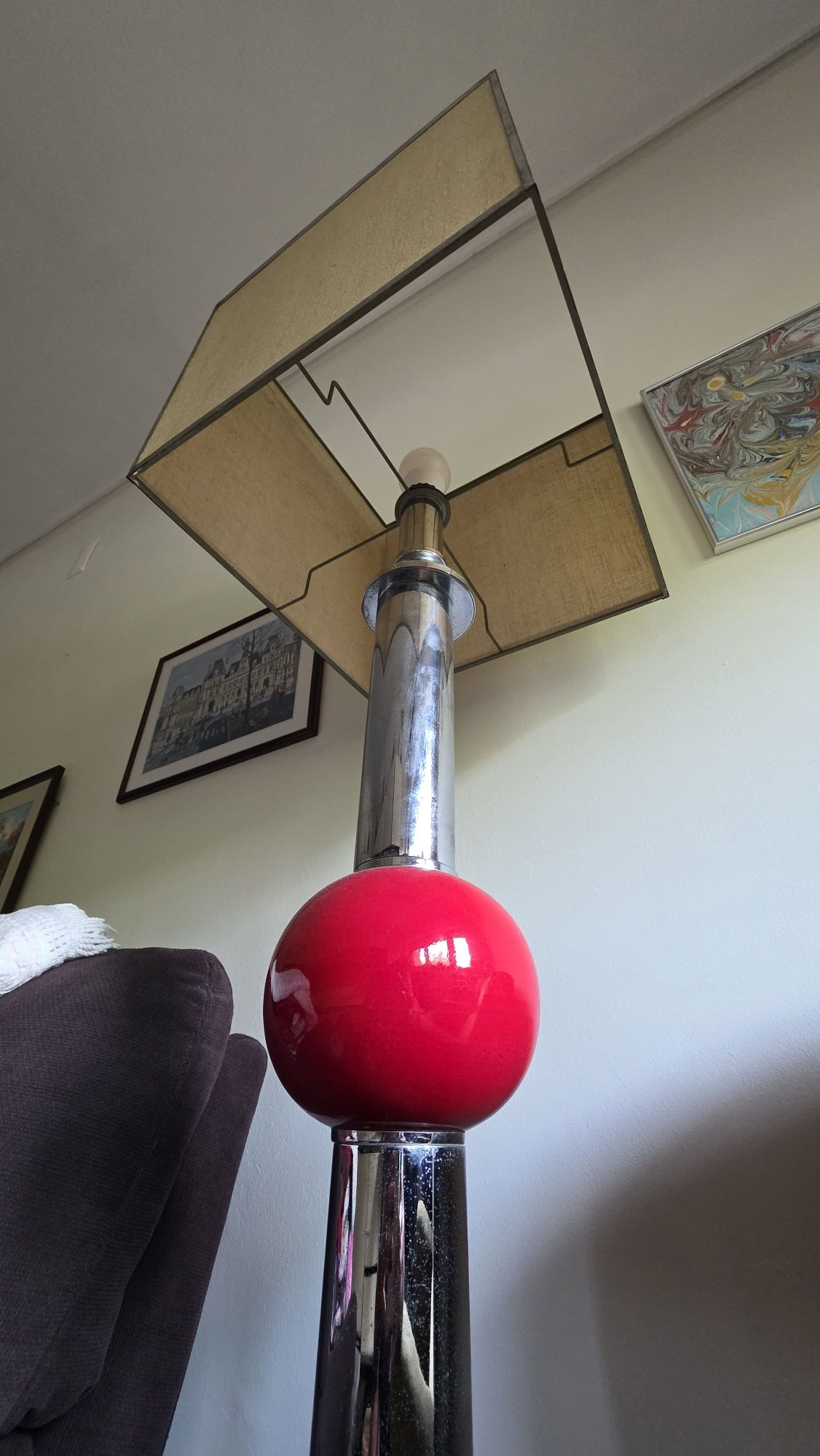 Candeeiro de Pé para Sala #VINTAGE