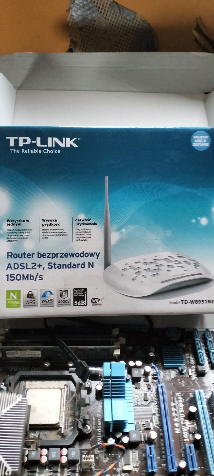 Router tp-link 300 MB 3szt na sekundę96 1 3szth