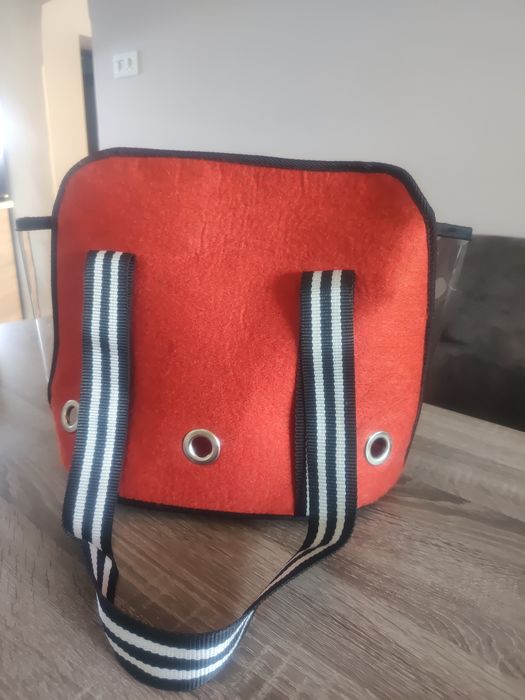 Сумка переноска Zoo-hunt для малых пород собак и котов Олимп №1 23х43х