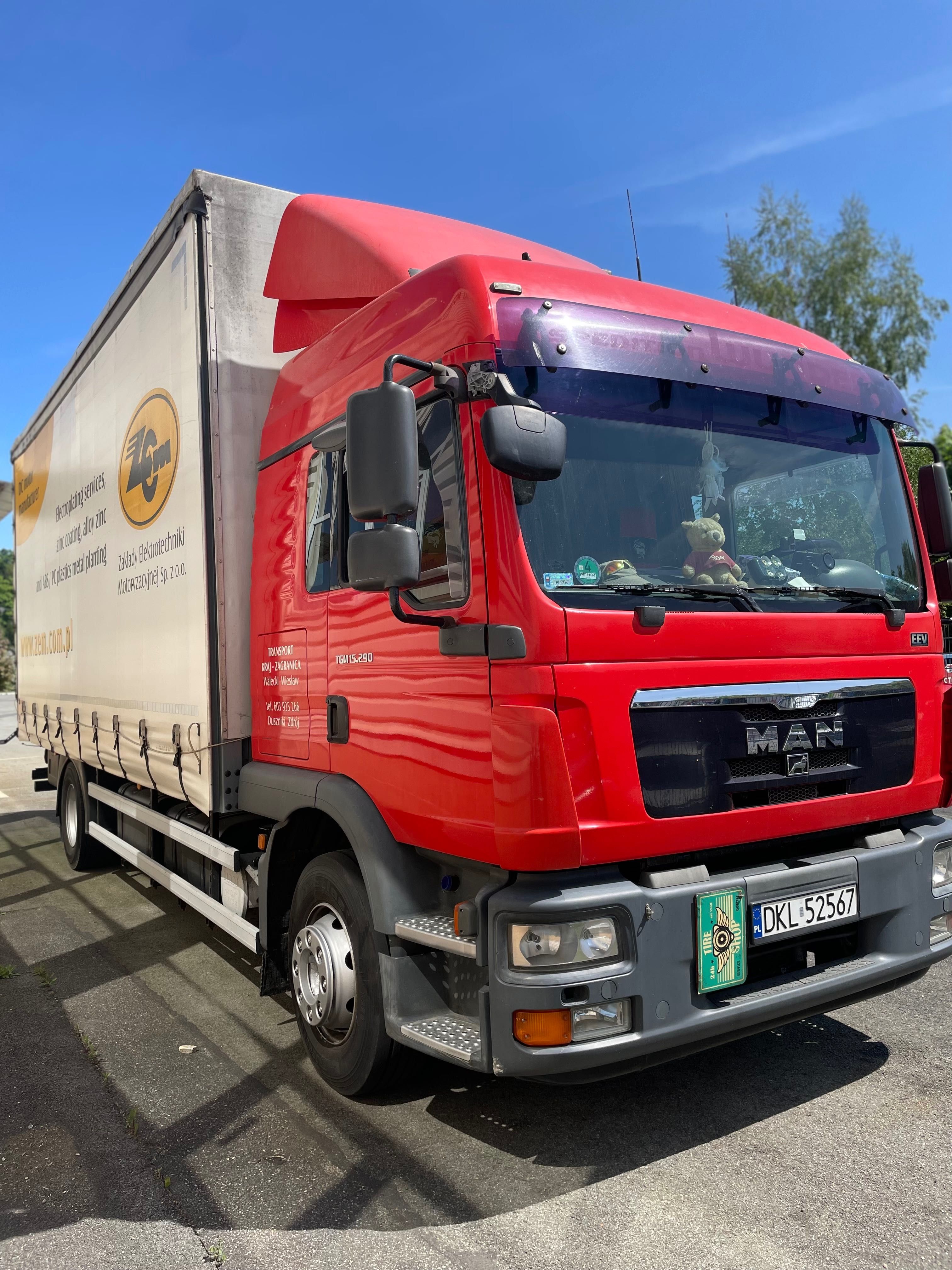 Sprzedam Mana TGM 15.290 4x2 BL