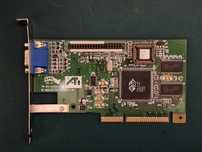 ATI Rage IIC AGP - OEM Optimus do Vintage PC