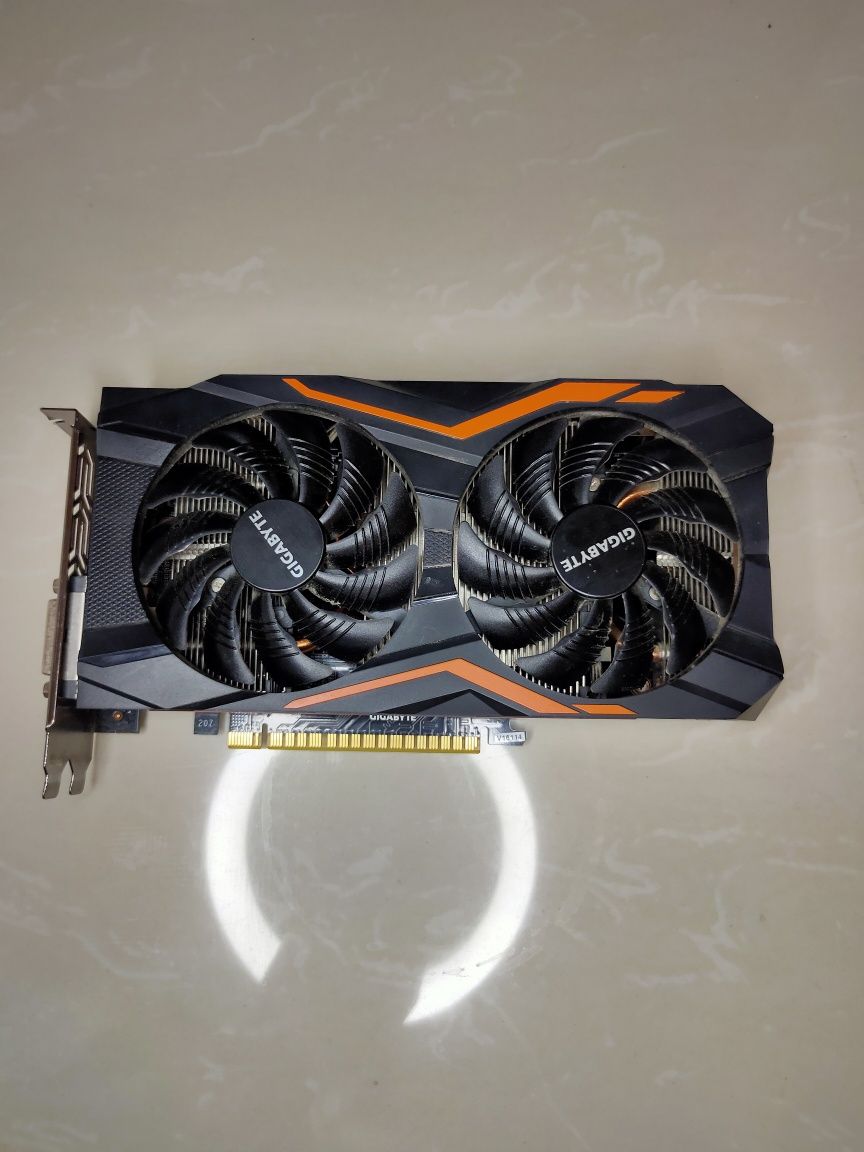 Відеокарта Gigabyte GTX 1050Ti 4Gb Windforce OC