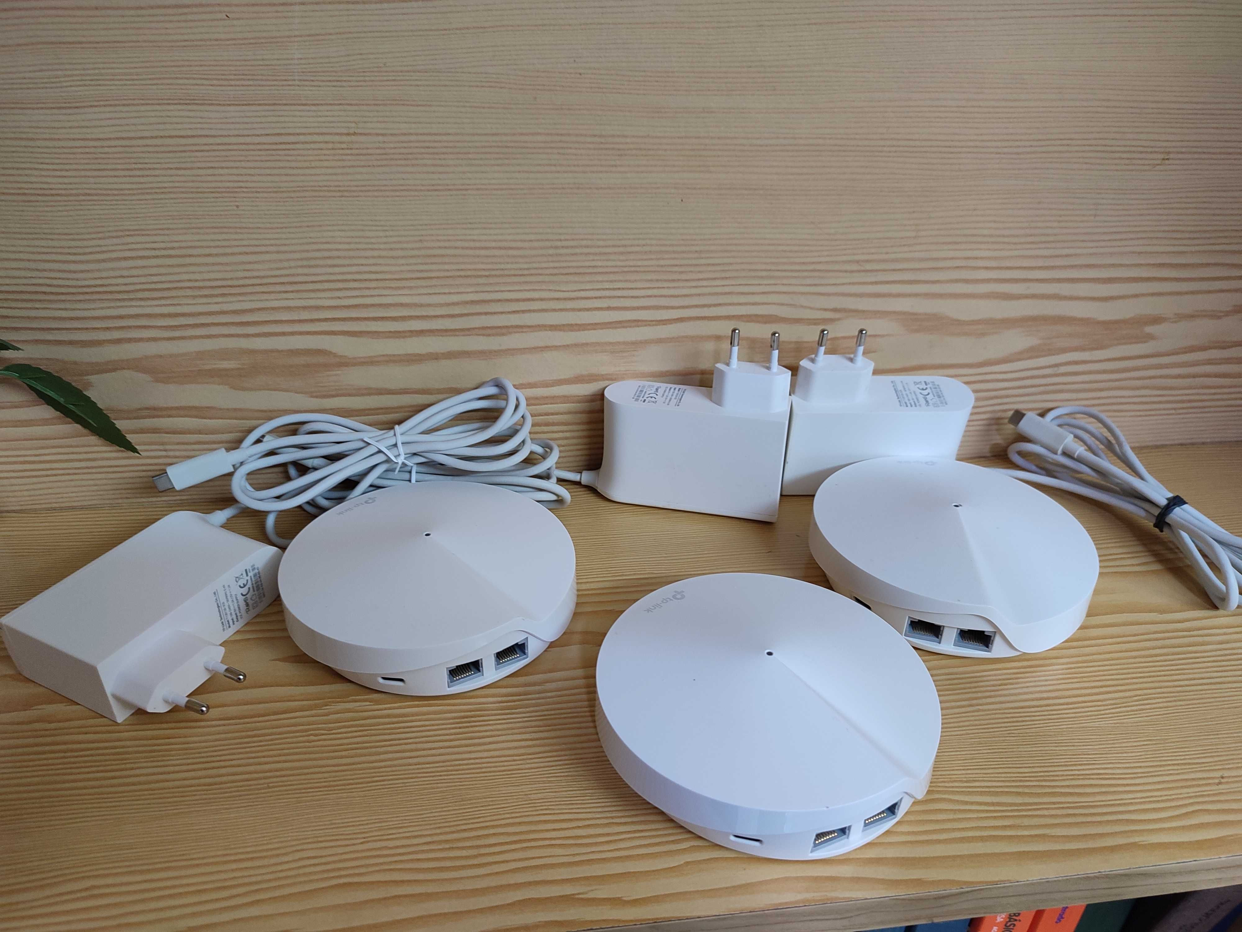 Kit 3x Deco Tp-Link P7 AC1300 + AV600 Powerline
