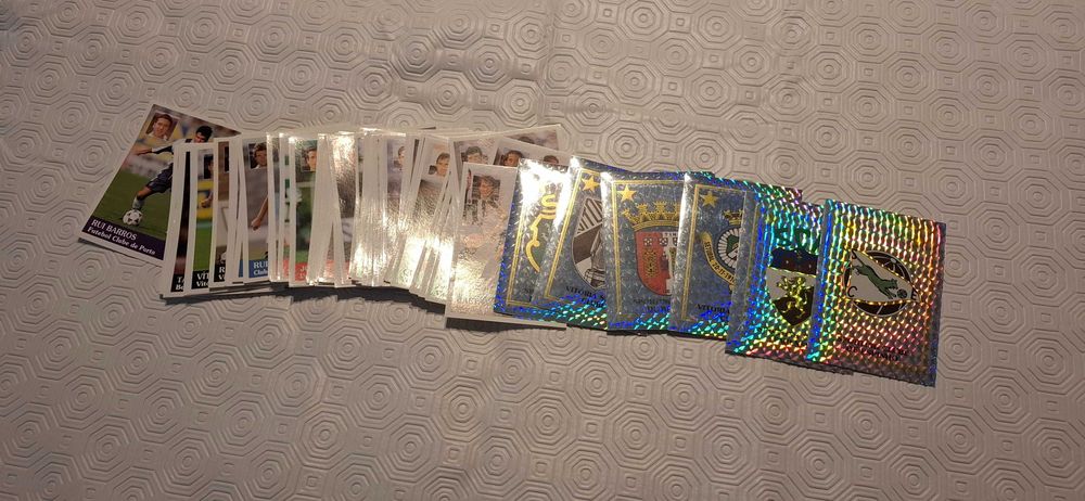 Caderneta de cromos futebol ano 96/97 Excelente