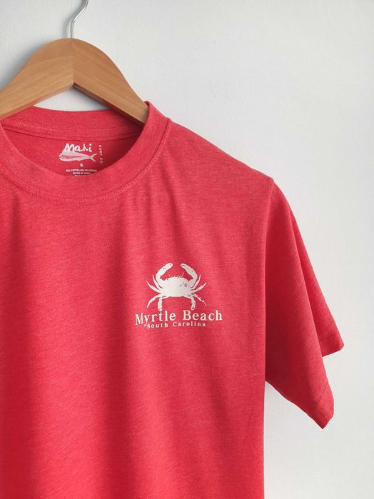 Koszulka T-shirt Nadruk Krab Myrtle Beach South Carolina Mahi Surf Co
