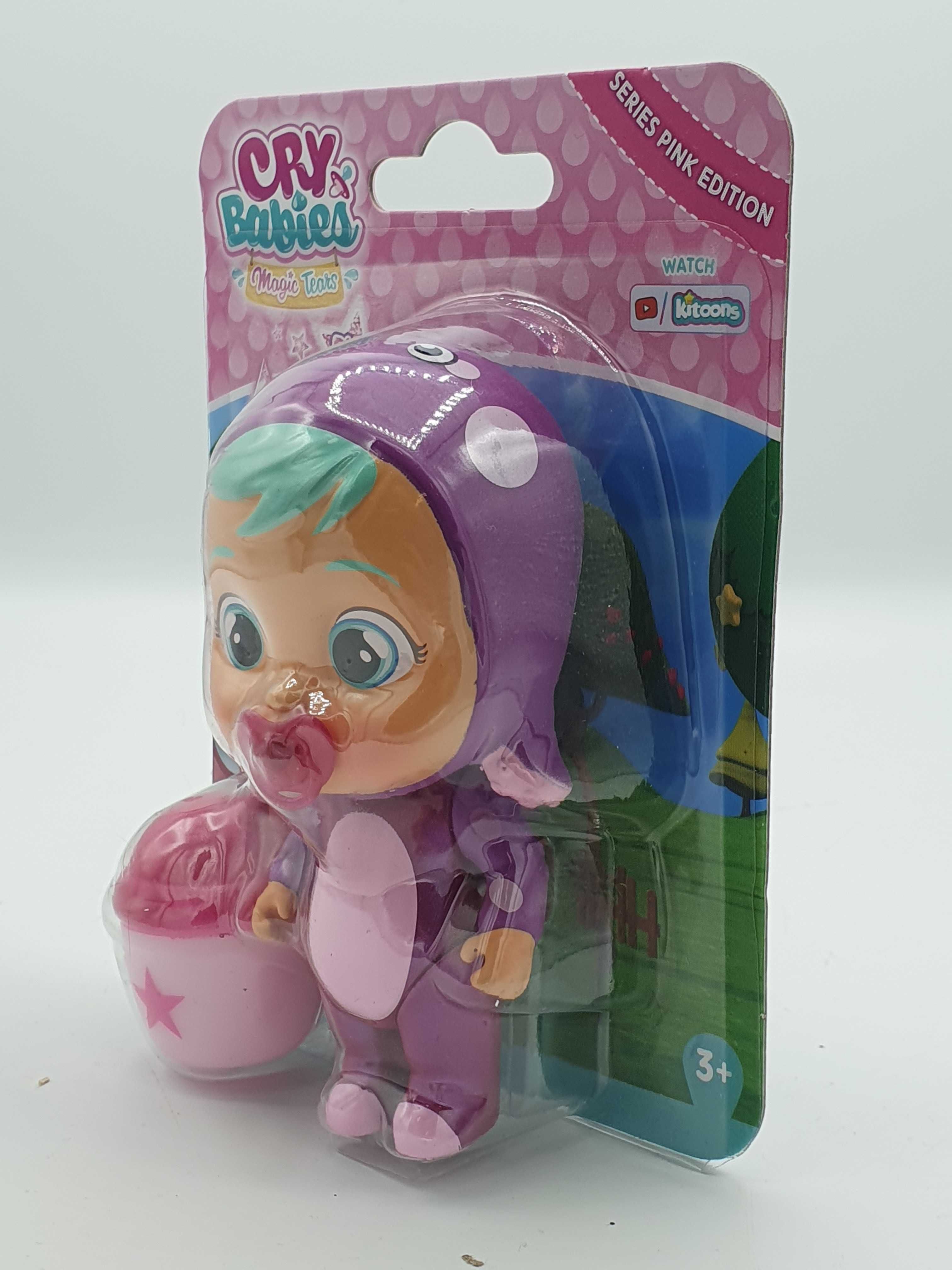 Lalka Cry Babies TM Toys Magic Tears Pink Edition 13 cm