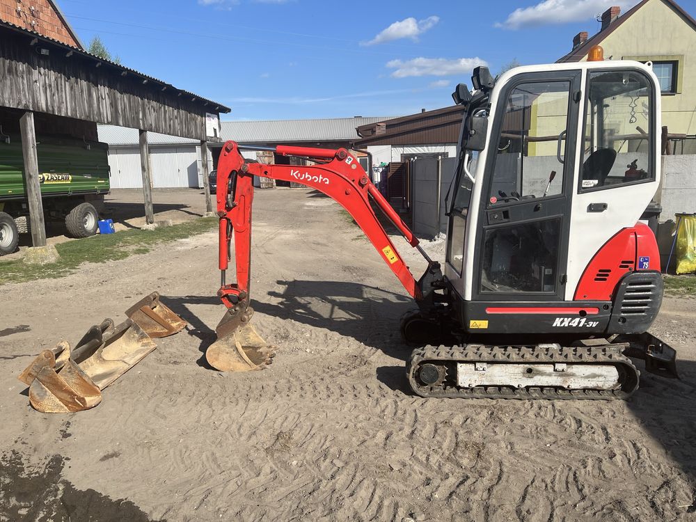 Minikoparka Kubota Kx 41 3v