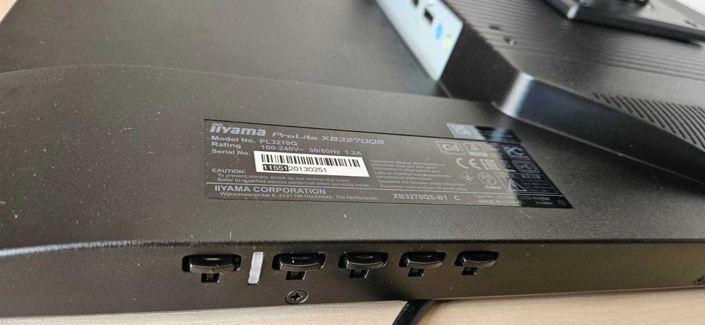 Monitor LCD 32" iiyama ProLite XB3270QS-B1