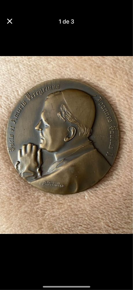 Medalhas comemorativas em bronze