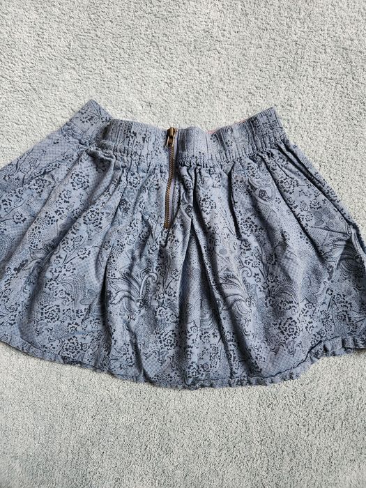 Zestaw ubranek HM na jesień sukienka bluzka sztruksy spodniczka r.110