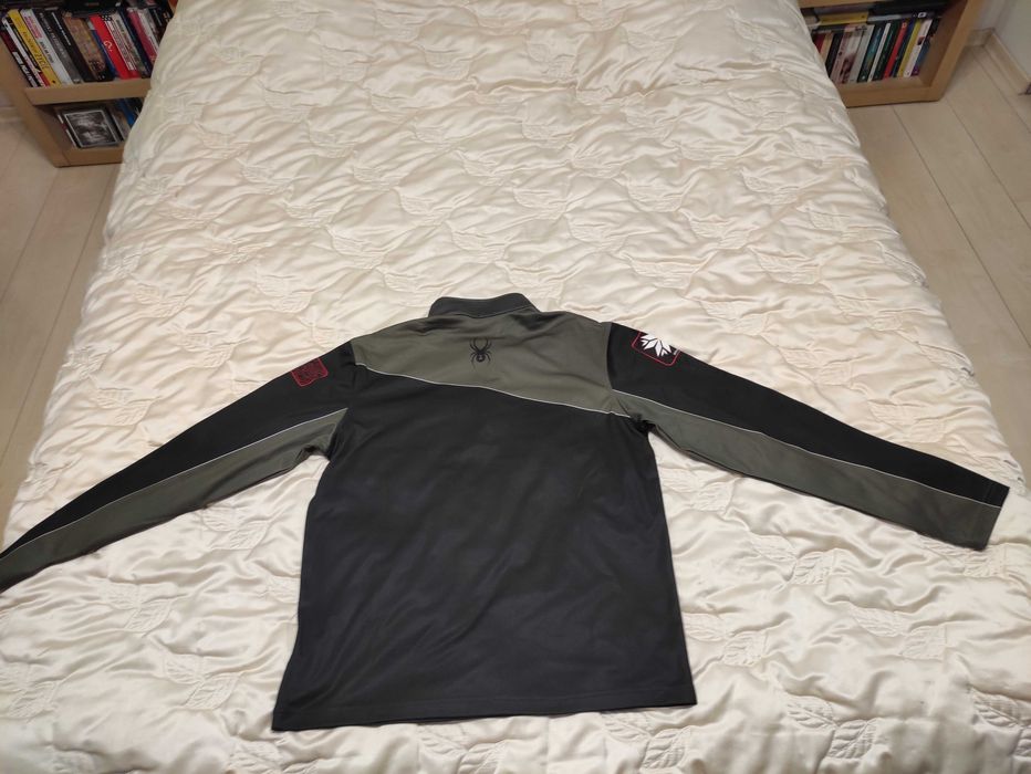 Męska koszulka termoaktywna bielizna termiczna Spyder Heritage HZ r. L