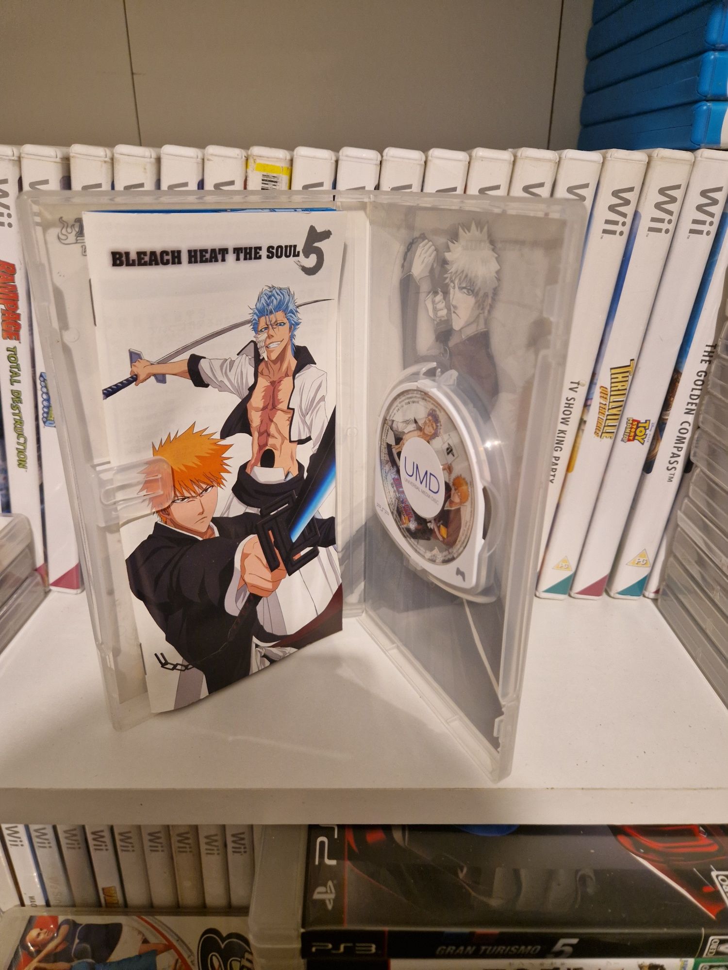 Bleach 5 psp PlayStation portable jp