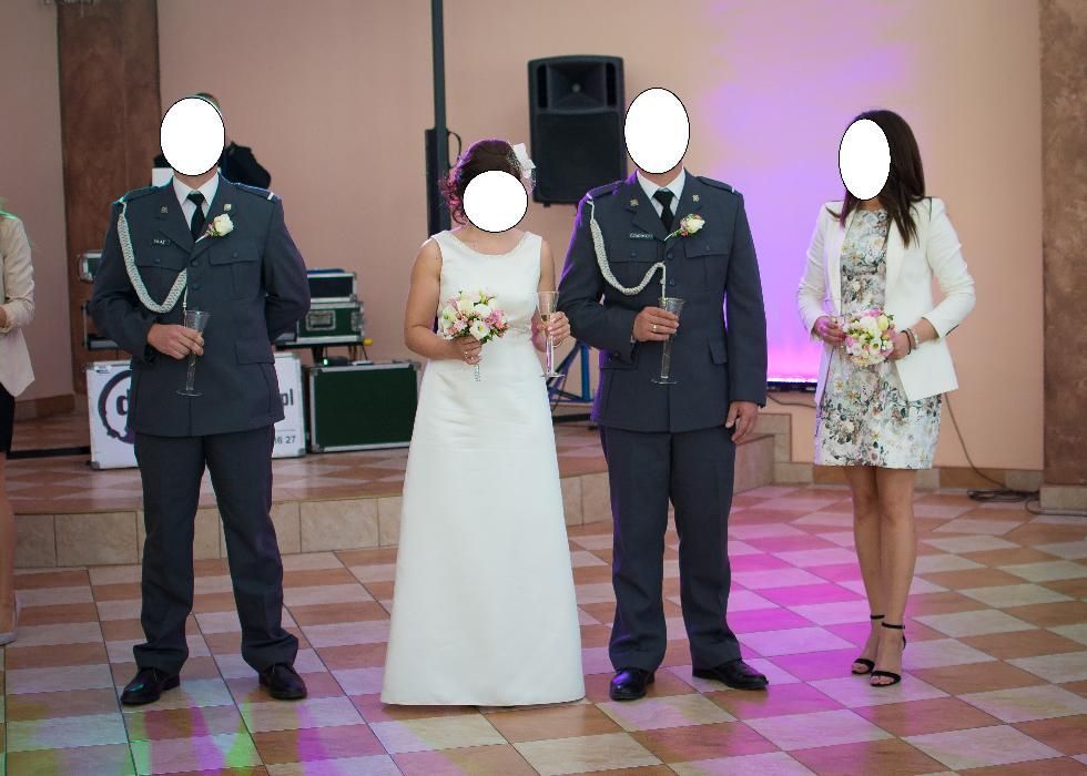 Elegancka suknia ślubna