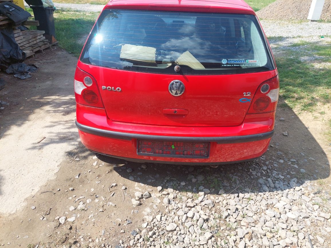 Klapa tył Volkswagen Polo 9N 2003r kolor LP3G czerwona