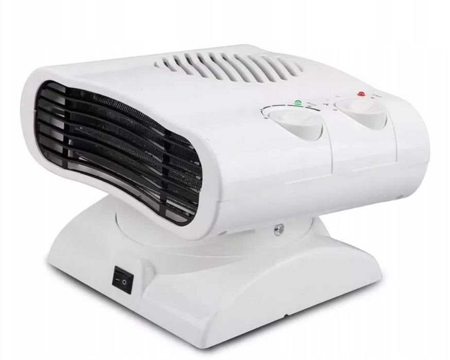 GRZEJNIK ELEKTRYCZNY farelka piecyk 2000W obrotowy dwa tryby mocy