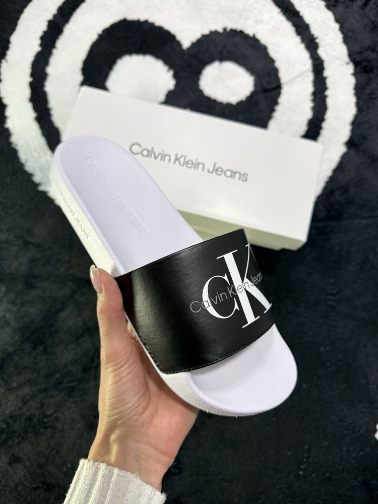 Жіночі літні оригінальні шльопанці Calvin Klein Jeans Slide