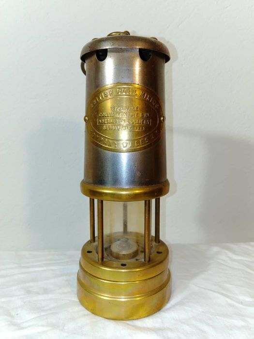 Stara lampa górnicza