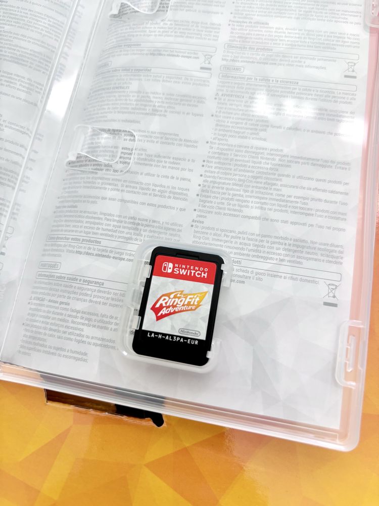 RingFit Adventure - Nintendo Switch (com caixa)