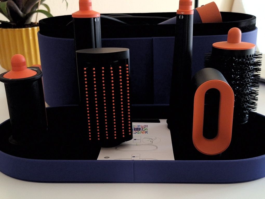 Multistyler Dyson Airwrap i.d.™ Straight+Wavy Niebieski/Topaz
