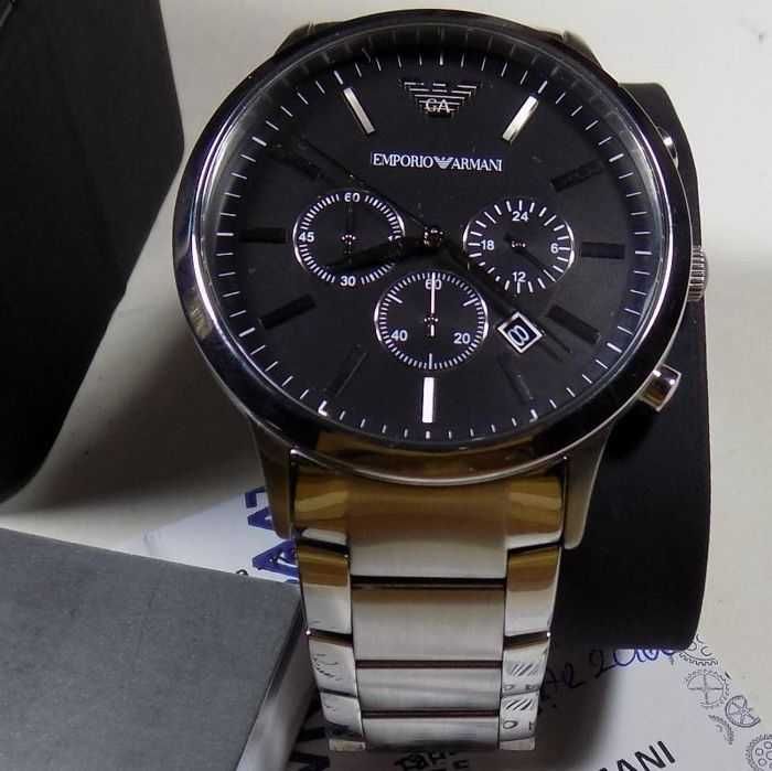 emporio armani ar2460 (relógio) com cronógrafo