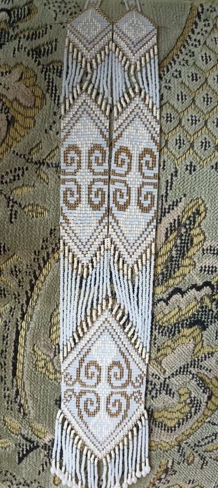 Виріб з бісеру. Гердан, силянка