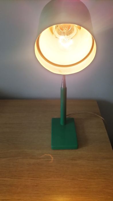 Stara lampka do biurka PRL