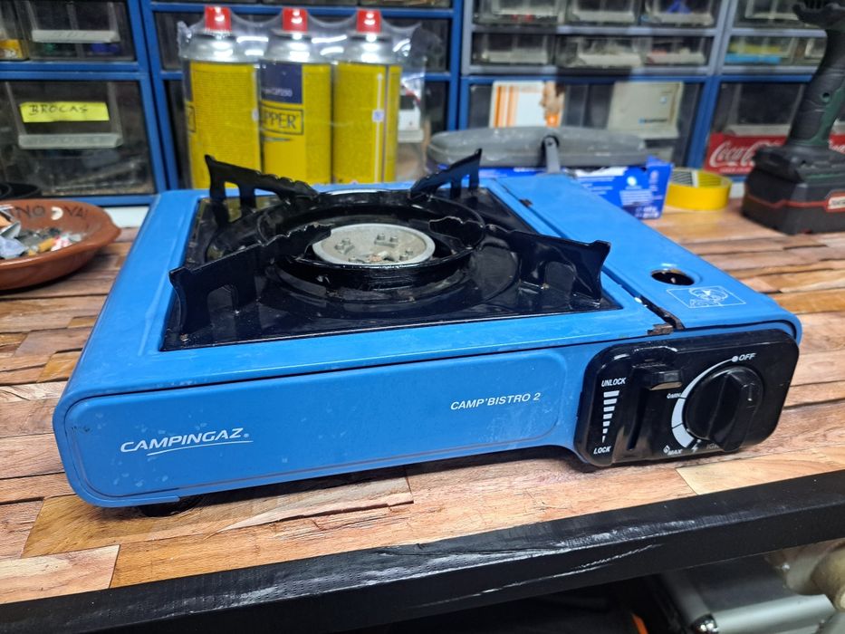 Fogao campismo campingaz