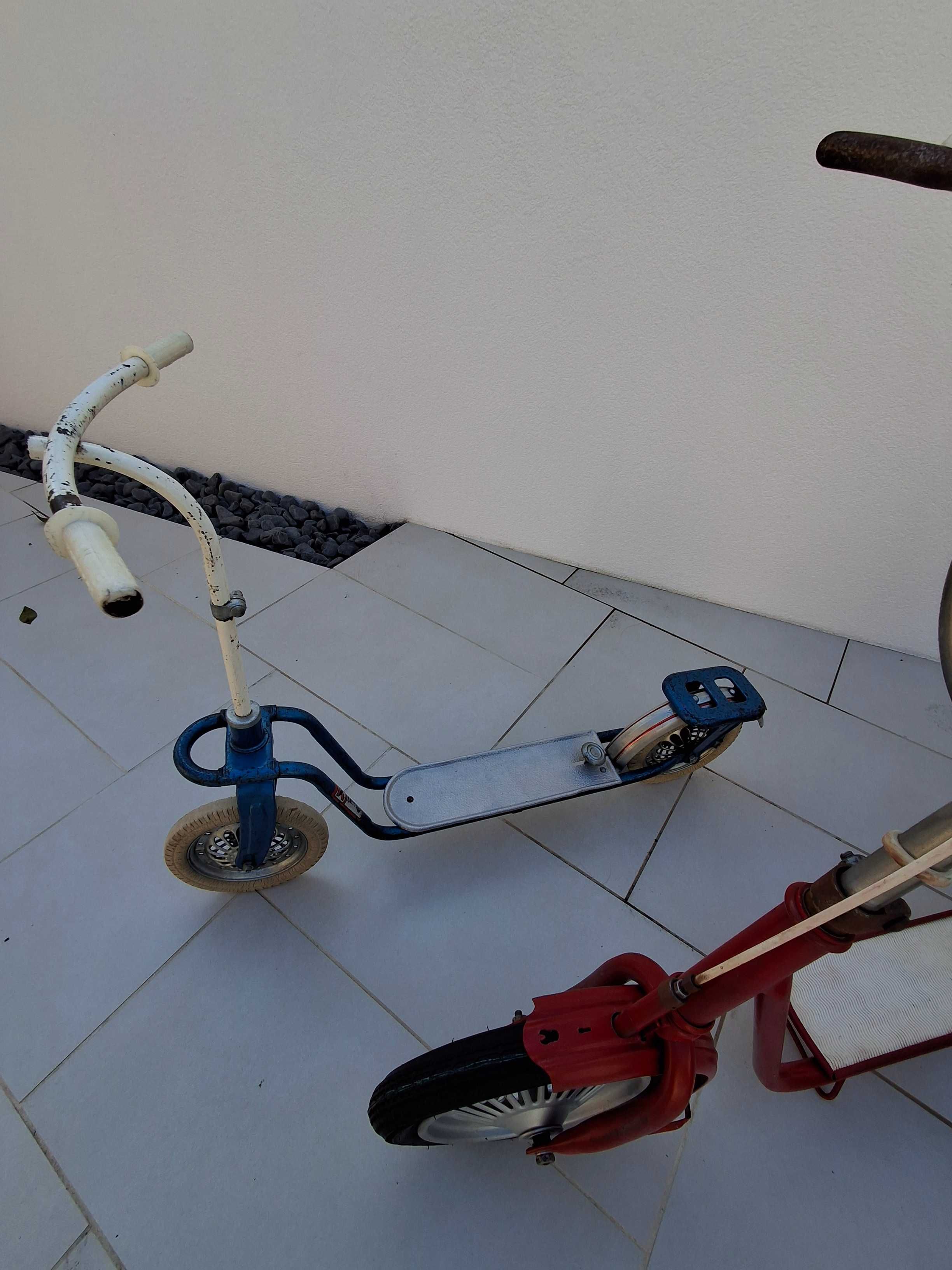 Triciclo trotinete vintage retro