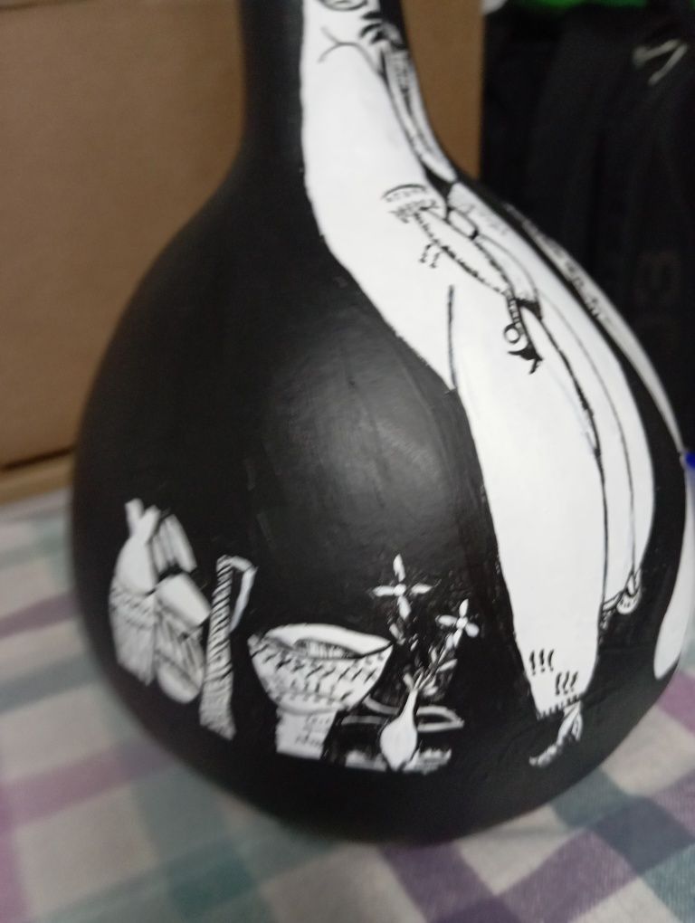 Vendo cabaça pintada a mão