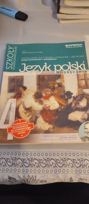 Podręcznik do Języka Polskiego zakres podstawowy i rozszerzony