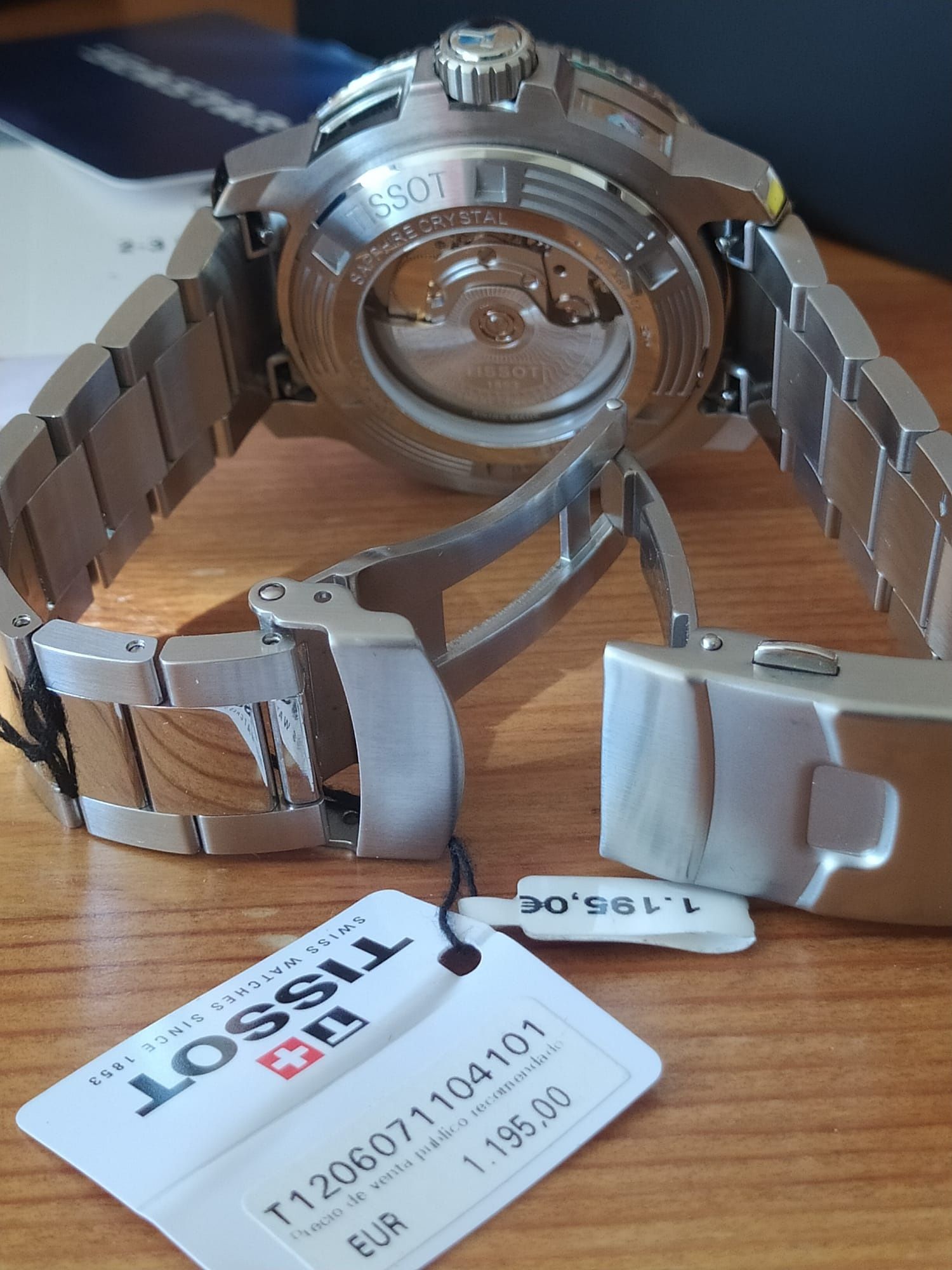 *NOVO* Tissot T120.607.11.041.01 Seastar 2000 powermatic 80 (46 mm)