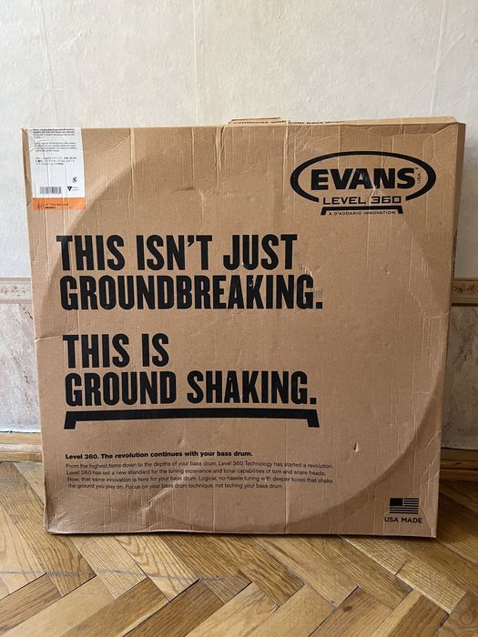 Пластик Для Бас-Барабана Evans BD22G2 22" G2 Clear Bass