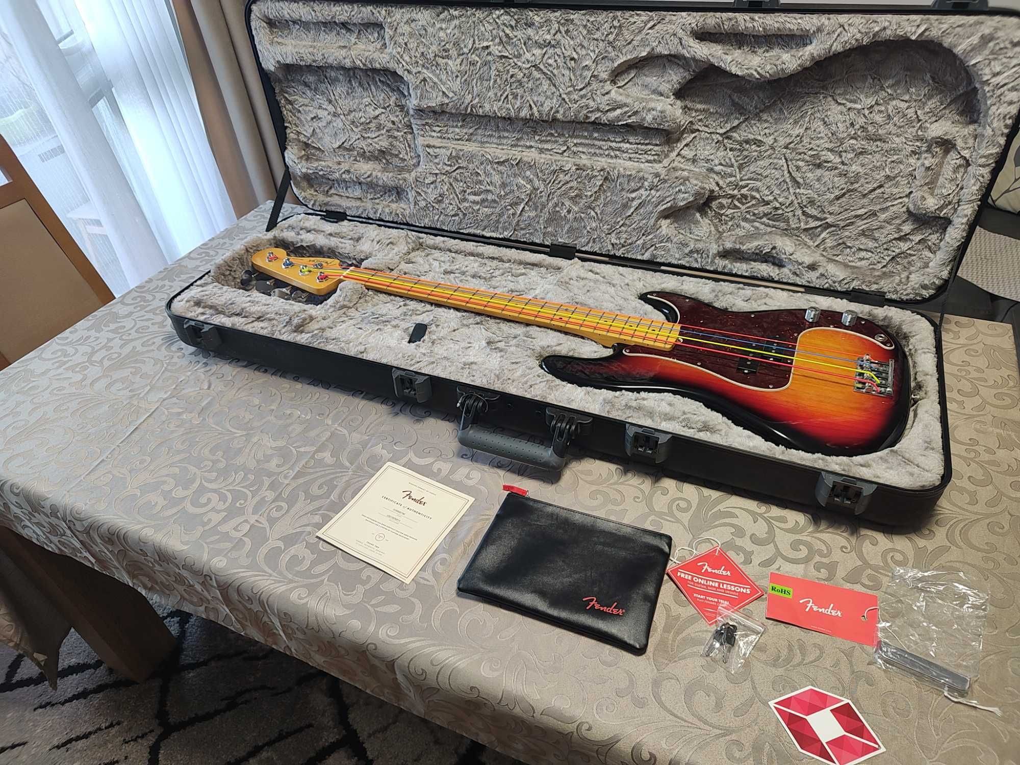 Fender AM Pro II P Bass MN 3TSB USA Okazja !!!