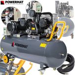 POWERMAT Kompresor Ol 300l 7,5 Kw/10km 8Bar Sprężarka 400V + Wąż